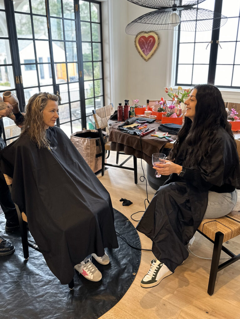 Galentine's Hair Party in February