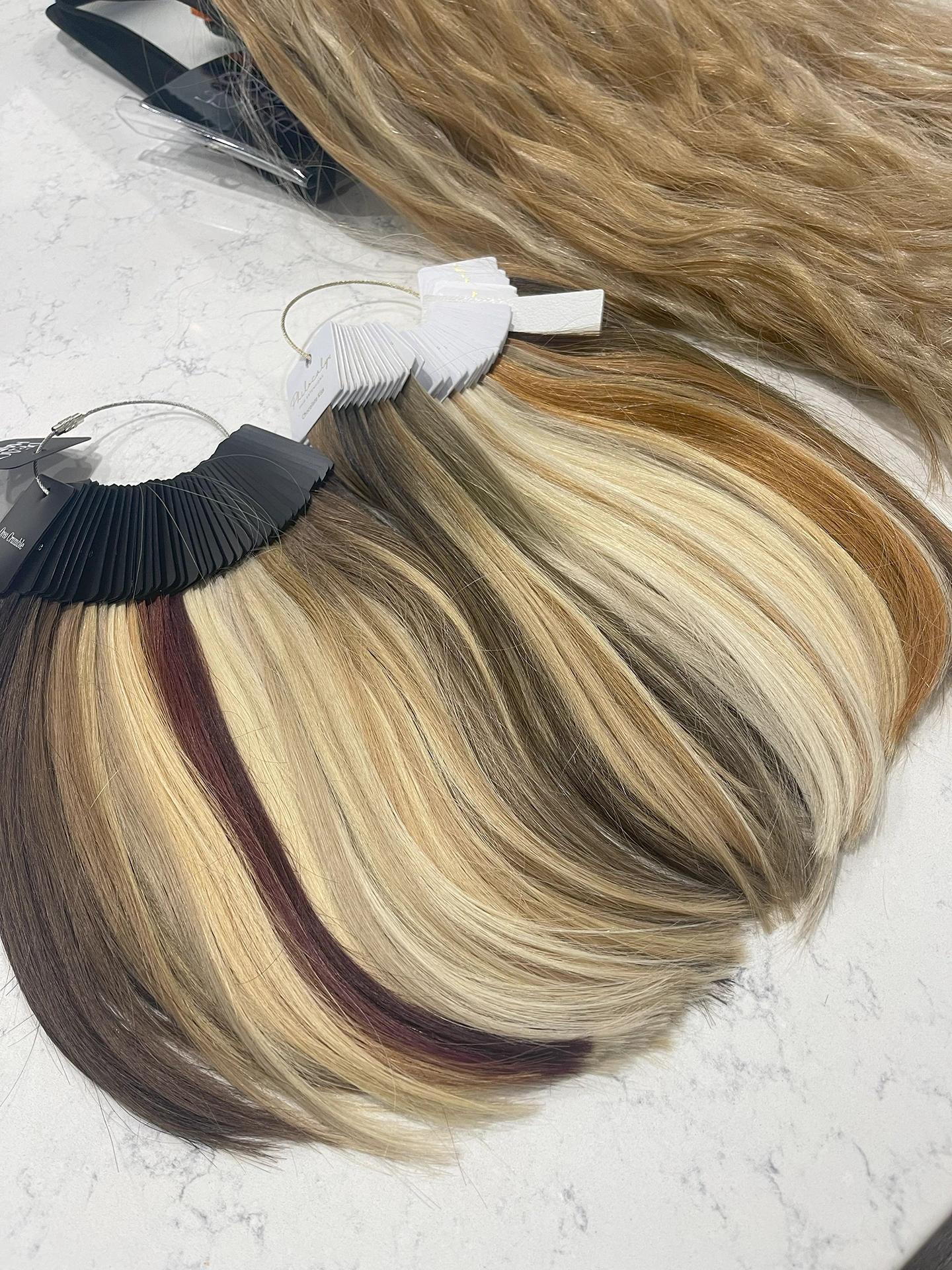 Genious Wefts and K-Tips Hair Extensions
