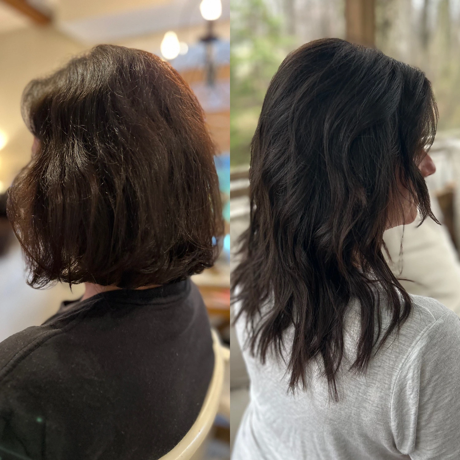 Do Hair Extensions Ruin Your Natural Hair? Before and after black hair