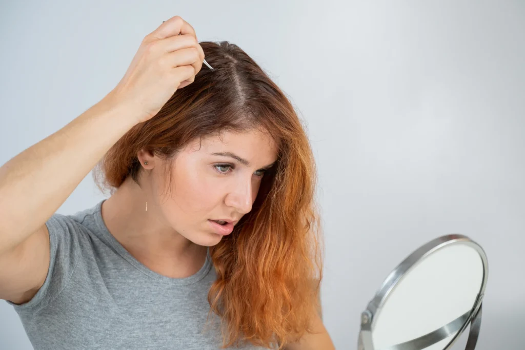 Debunking Hair Care Myths - Plucking one gray hair will make more grow back thicker