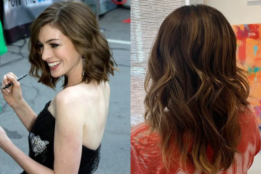 What Is the Most Popular Hair Color Right Now? - Anne Hathaway - Dimensional Chocolate Brown