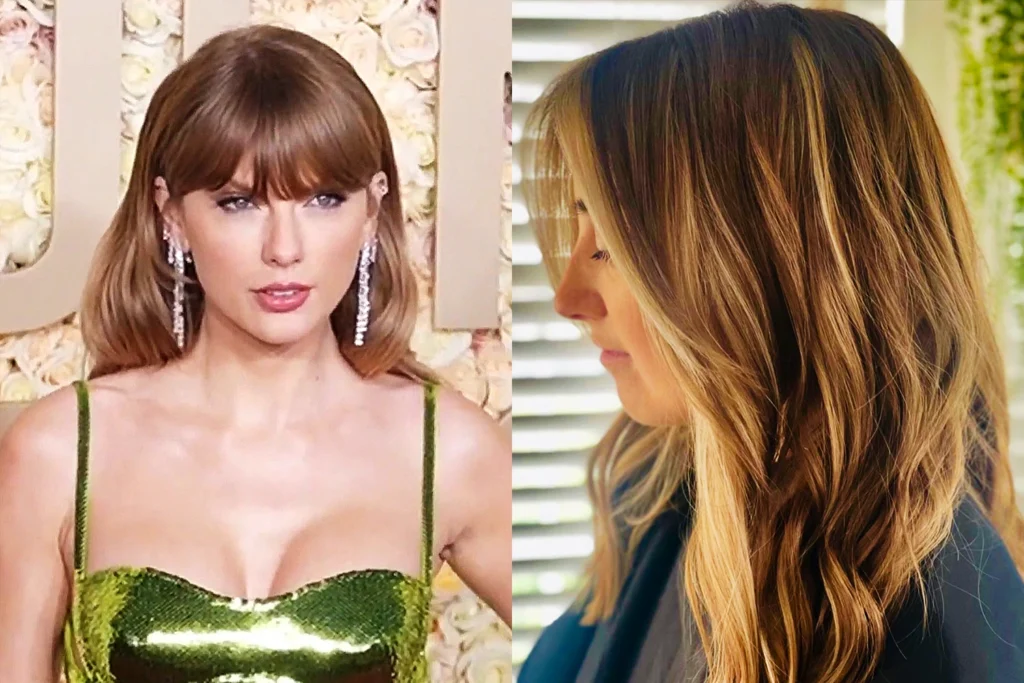 What Is the Most Popular Hair Color Right Now? - Taylor Swift - Lived In Caramel Balayage