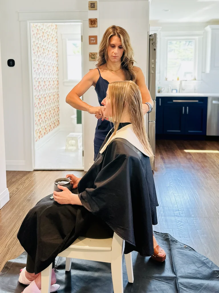 Perimenopause and Hair: Haircutting