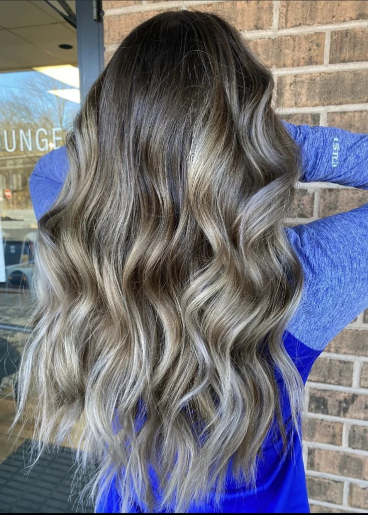 Perimenopause and Hair: Hair Coloring for Volume and Dimension.