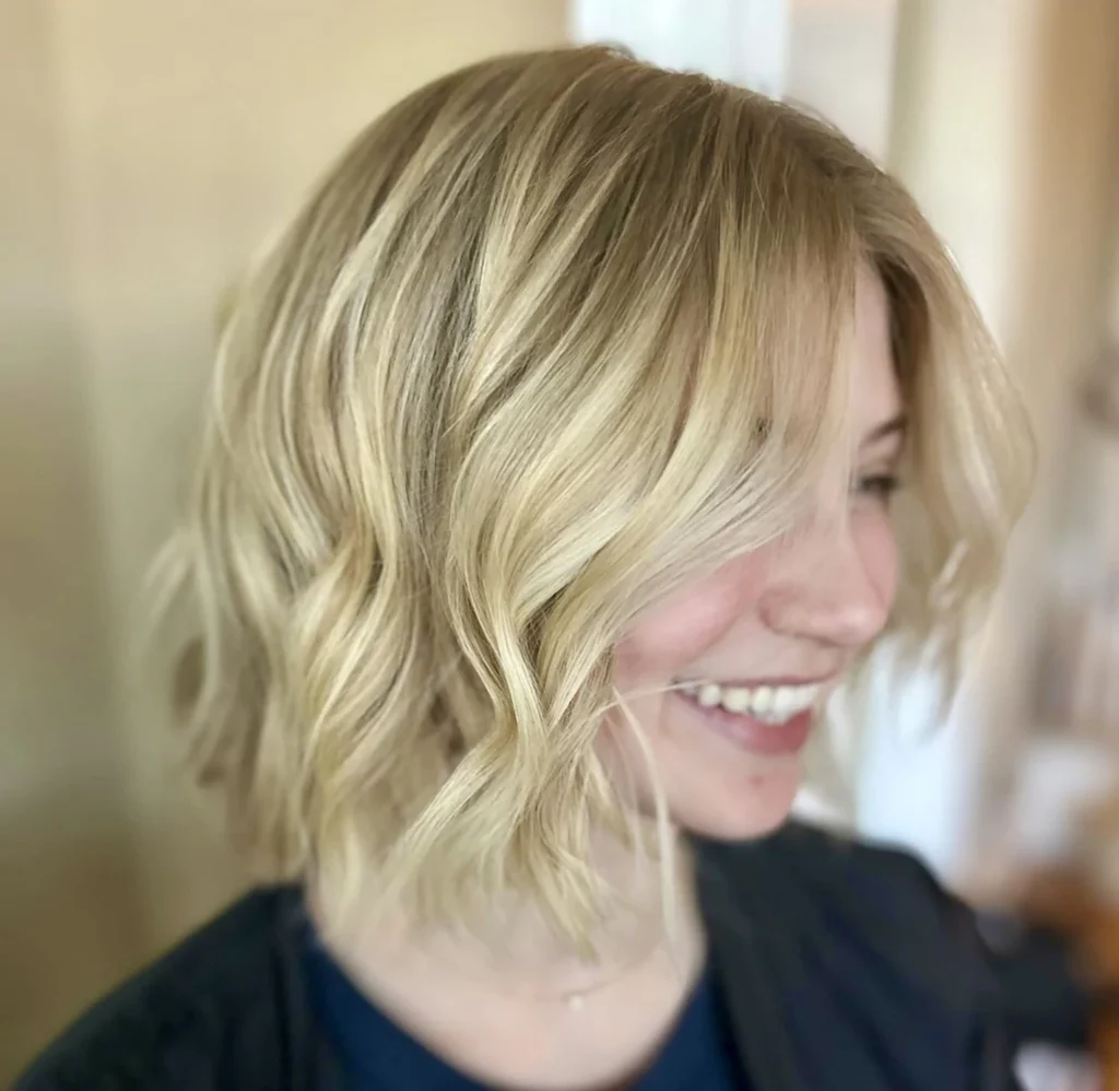 Best Hair Styles for the Holidays - Soft, Effortless Waves - Short Hair