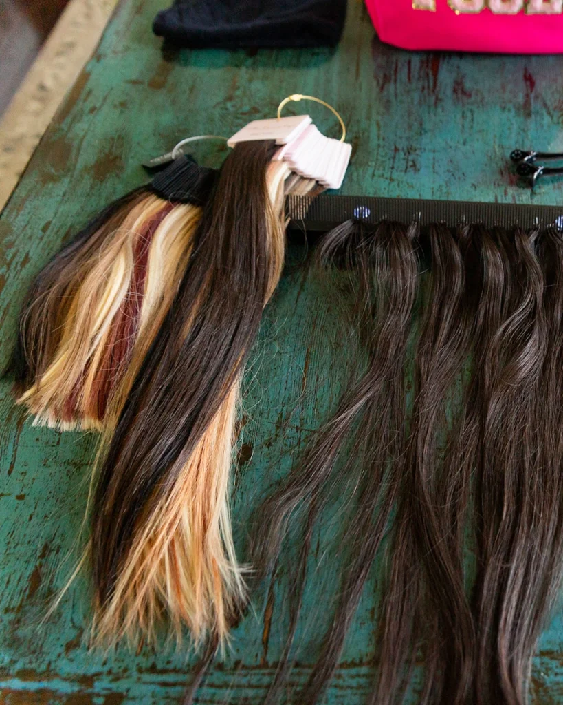 Best Hair Extensions for a Natural Look - Hybrid Techniques