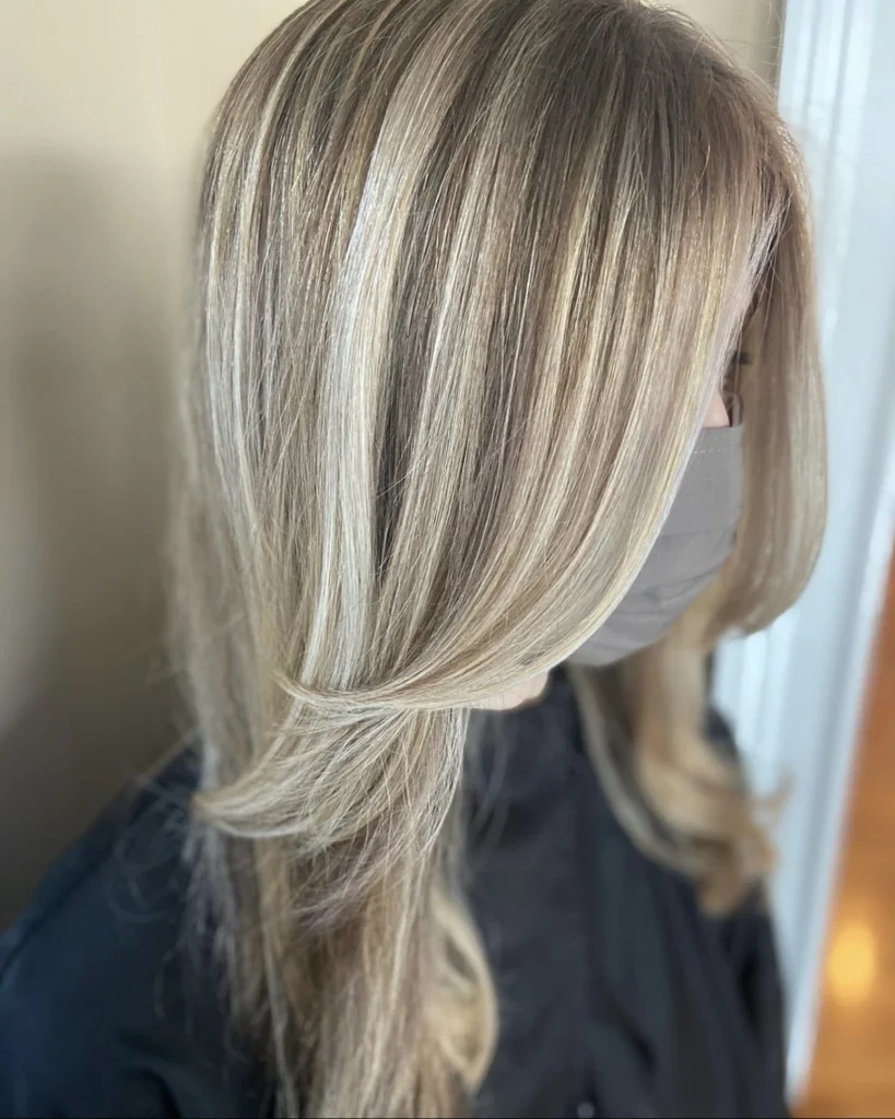 Hair Trends for 2026 - Face Framing Layers on Straight Hair