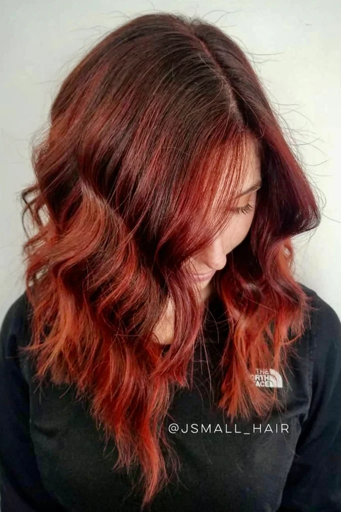 Hair Trends for 2026 - Deep Auburn to Bright Red