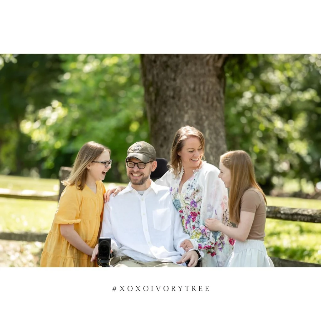 Client Spotlight: Lara Mattey and her family.