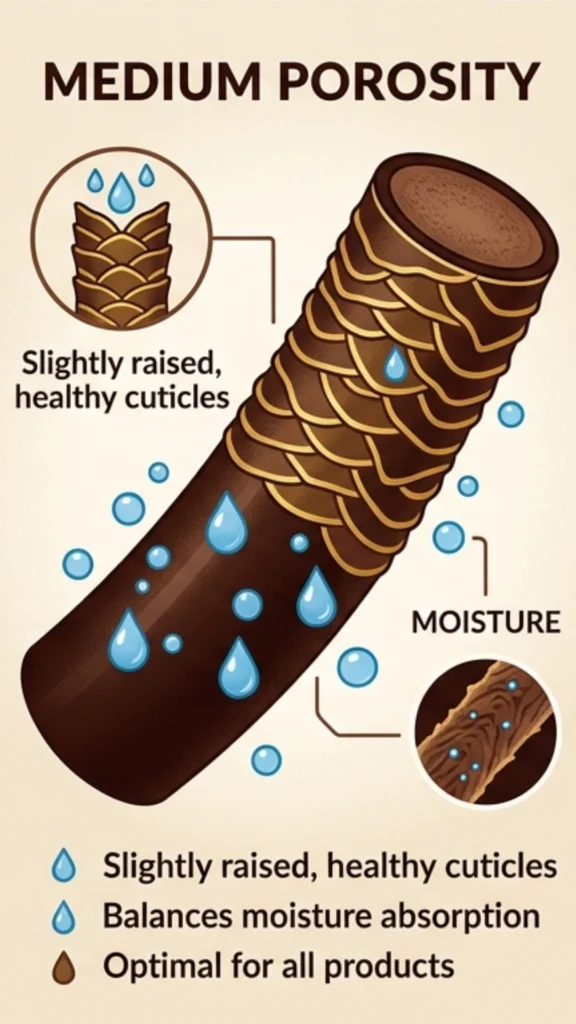 Hair Porosity and Color Results - Medium Porosity