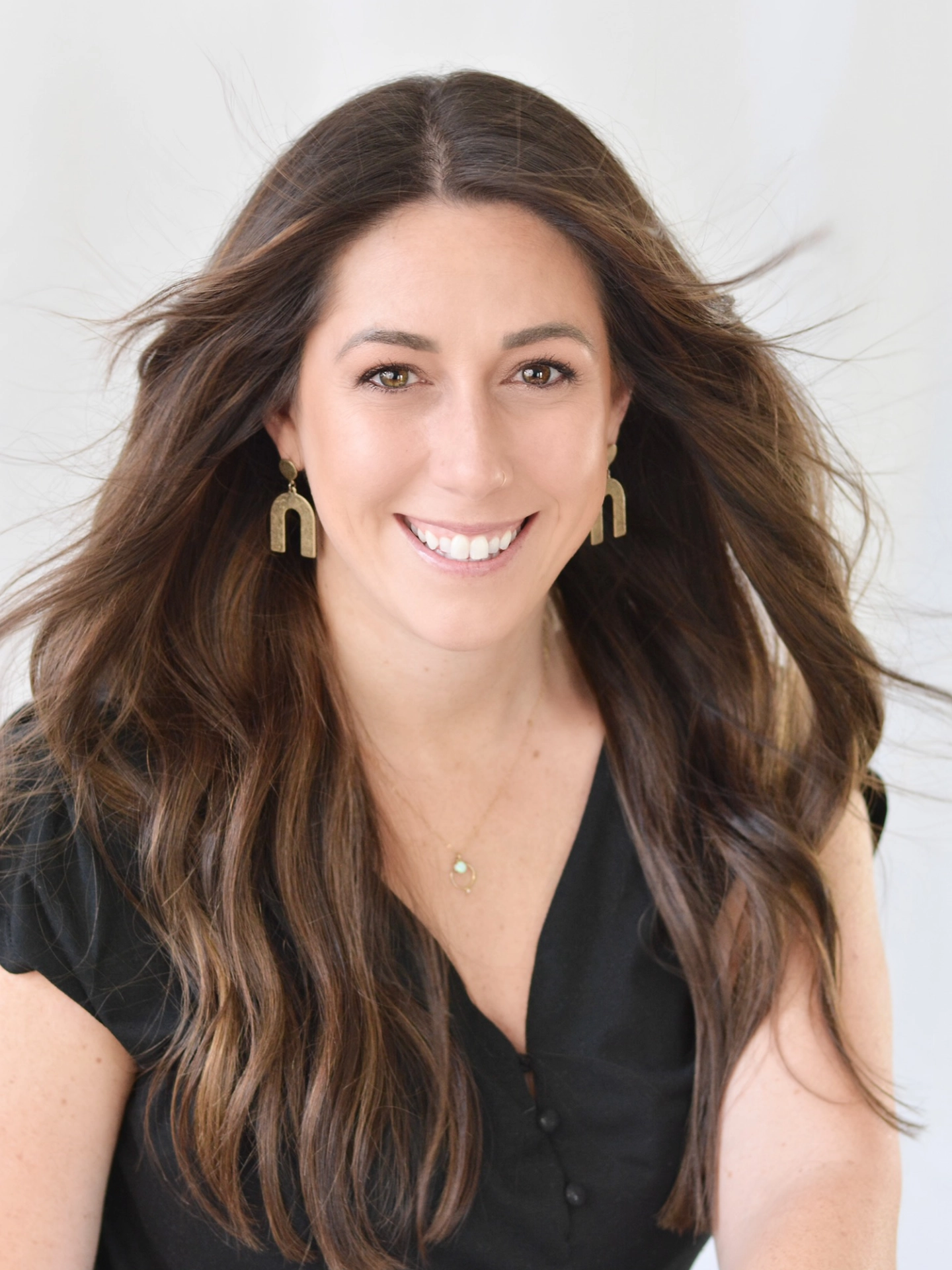 Jessica McHugh, a private hair stylist on the Main Line