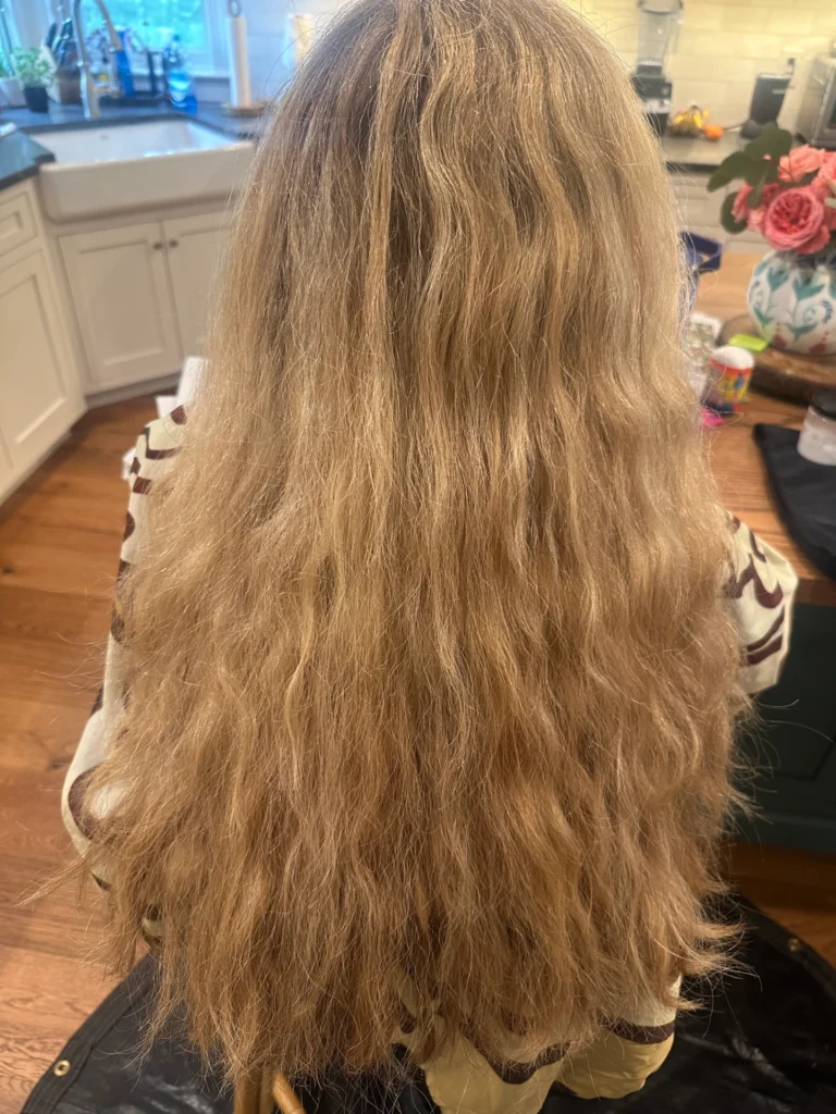 Keratin Treatments on the Main Line - Before