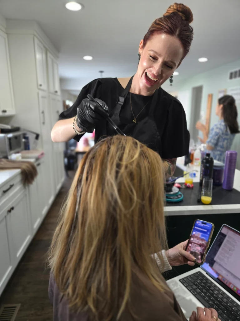 Concihairge's In-Residence Hair Salon Services: Our Clients Love Girl Talk!