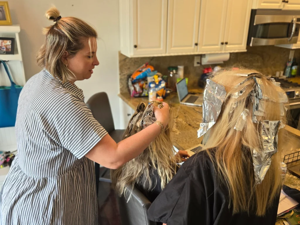 Concihairge's In-Residence Hair Salon Services: Our Clients Love Hair Parties
