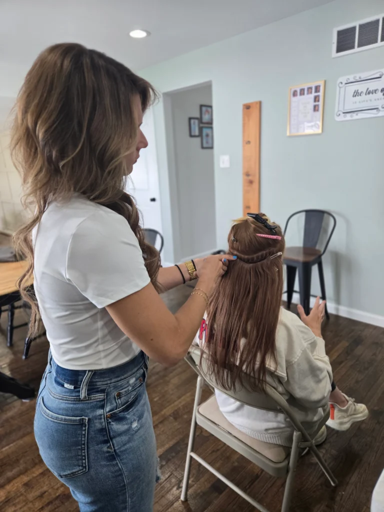 What to Know About Hair Extensions on the Main Line - What does the appointment actually look like?