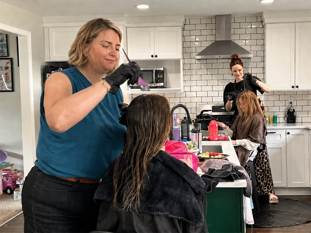 In-Home Hair Parties on the Main Line by Concihairge