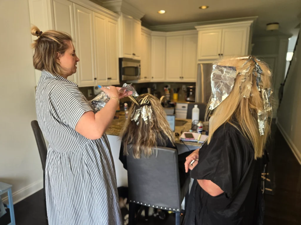In-Home Hair Parties on the Main Line - Professional Hair Color with Your Girlfriends