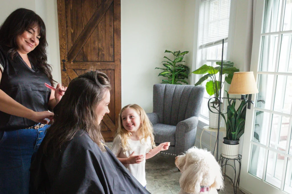 In-Home Hair Salon on the Main Line by Concihairge