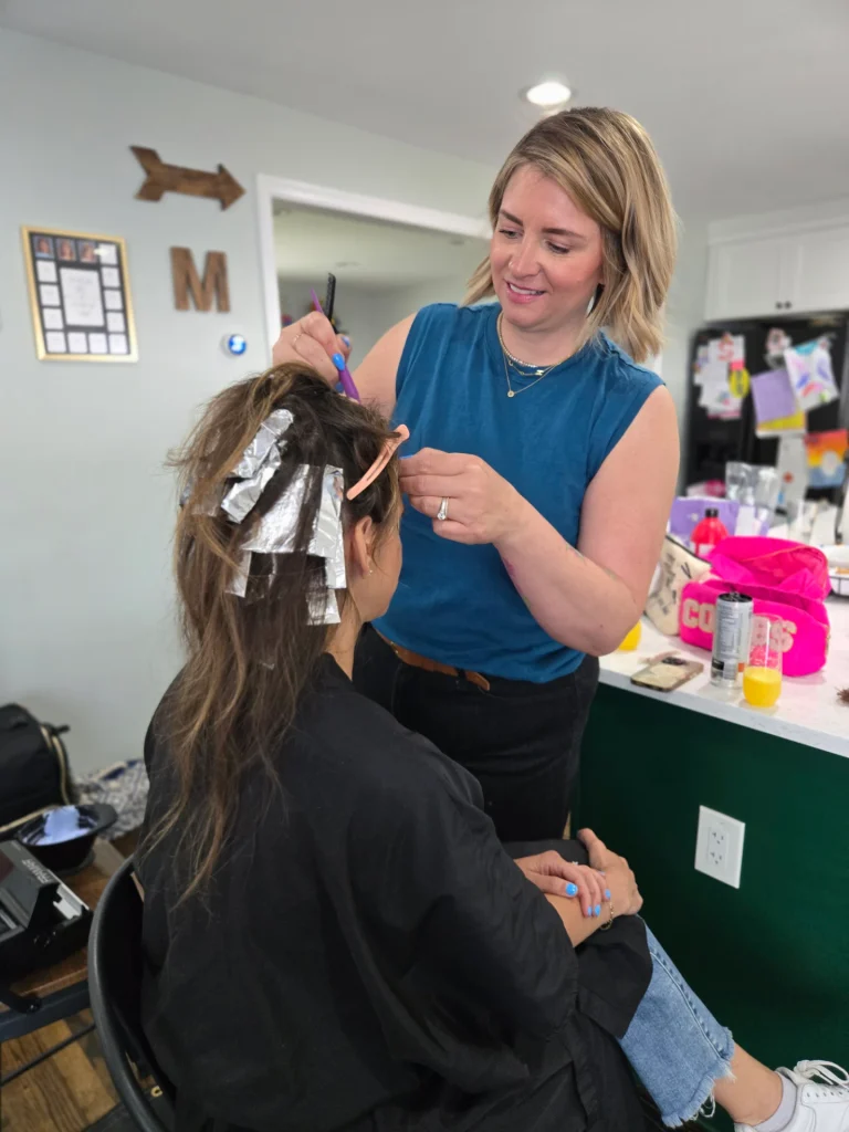 Hair Extensions Consultation on the Main Line - Do I Need Separate Appointments for Color and Extensions?